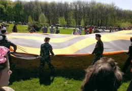 Коллектив «ТЗСК» на праздновании 9 мая в Туле